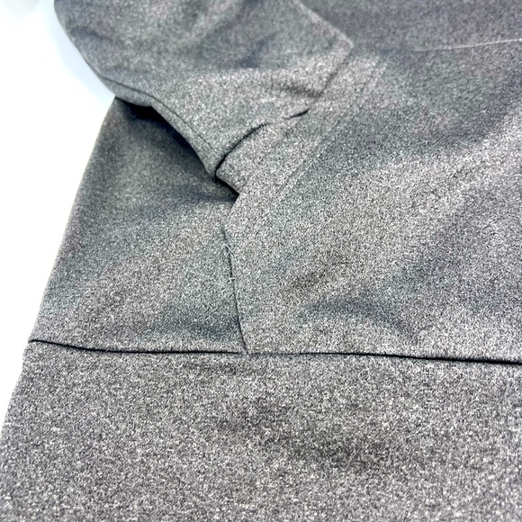 HURLEY POLY FLEECE PULLOVER WITH HOODIE, SIZE MEDIUM, CHARCOAL, WITH 2 POCKETS - Picture 9 of 14